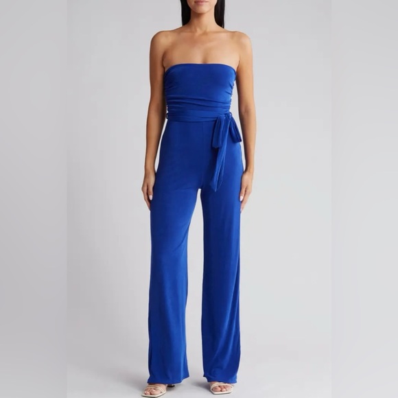 New! Strapless Jumpsuit - Picture 2 of 5
